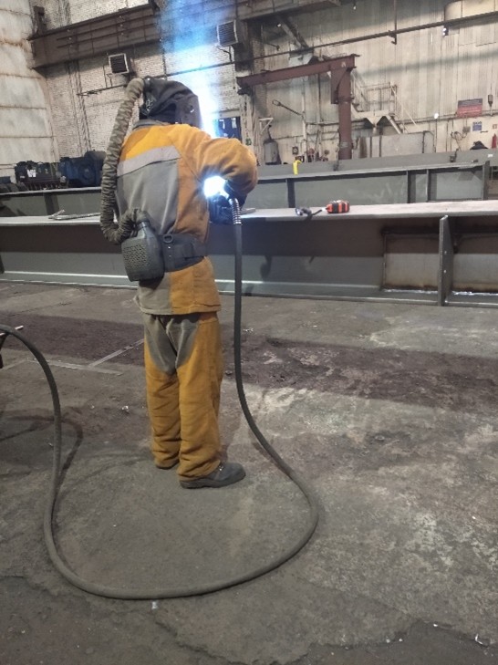 Сварочные работы. Основной цех, участок сварки