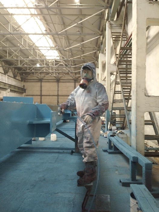 Покрасочные работы. Малярный цех