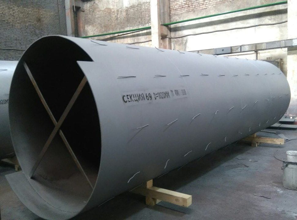 Новая поставка газоходов