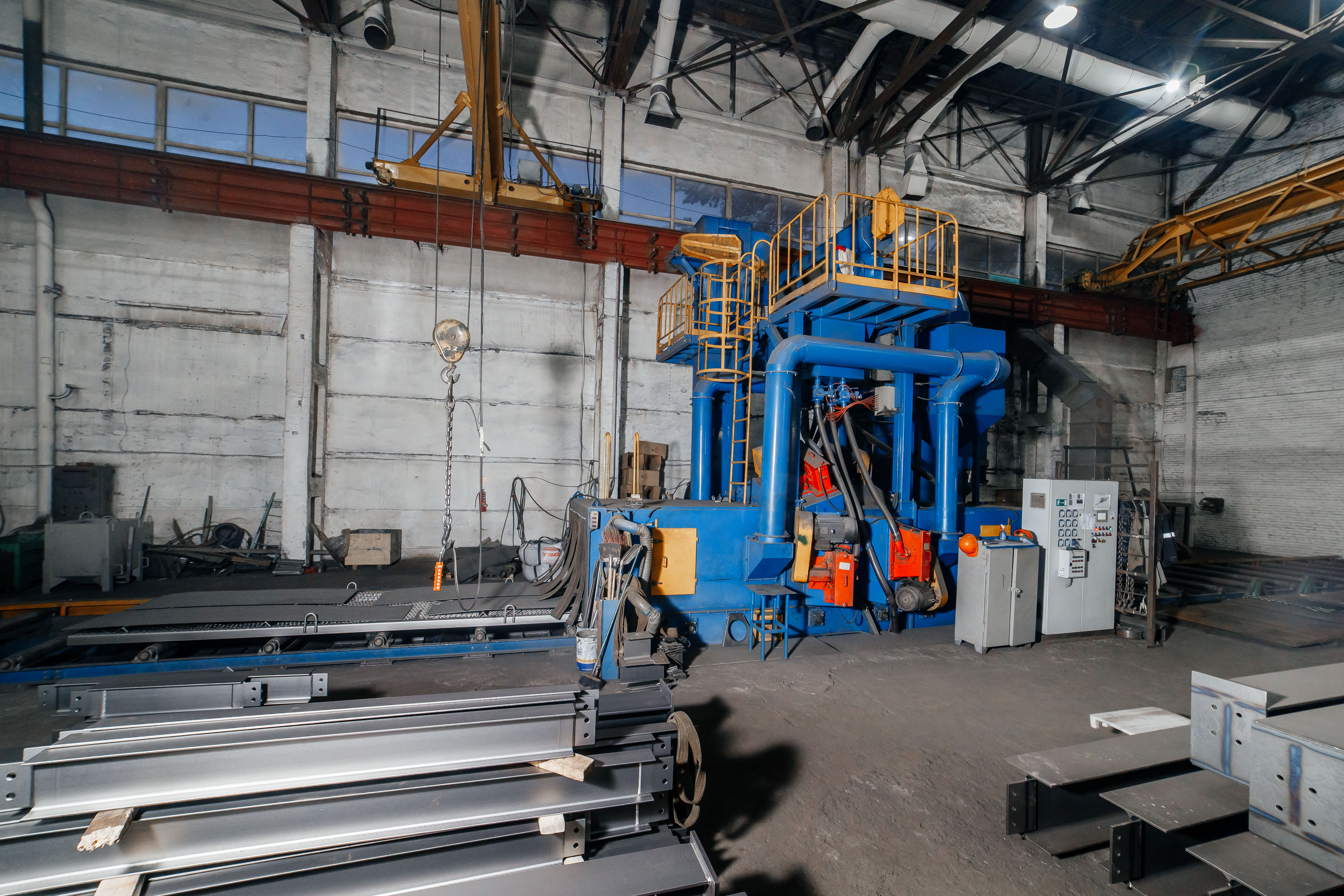 Дробеструйный цех