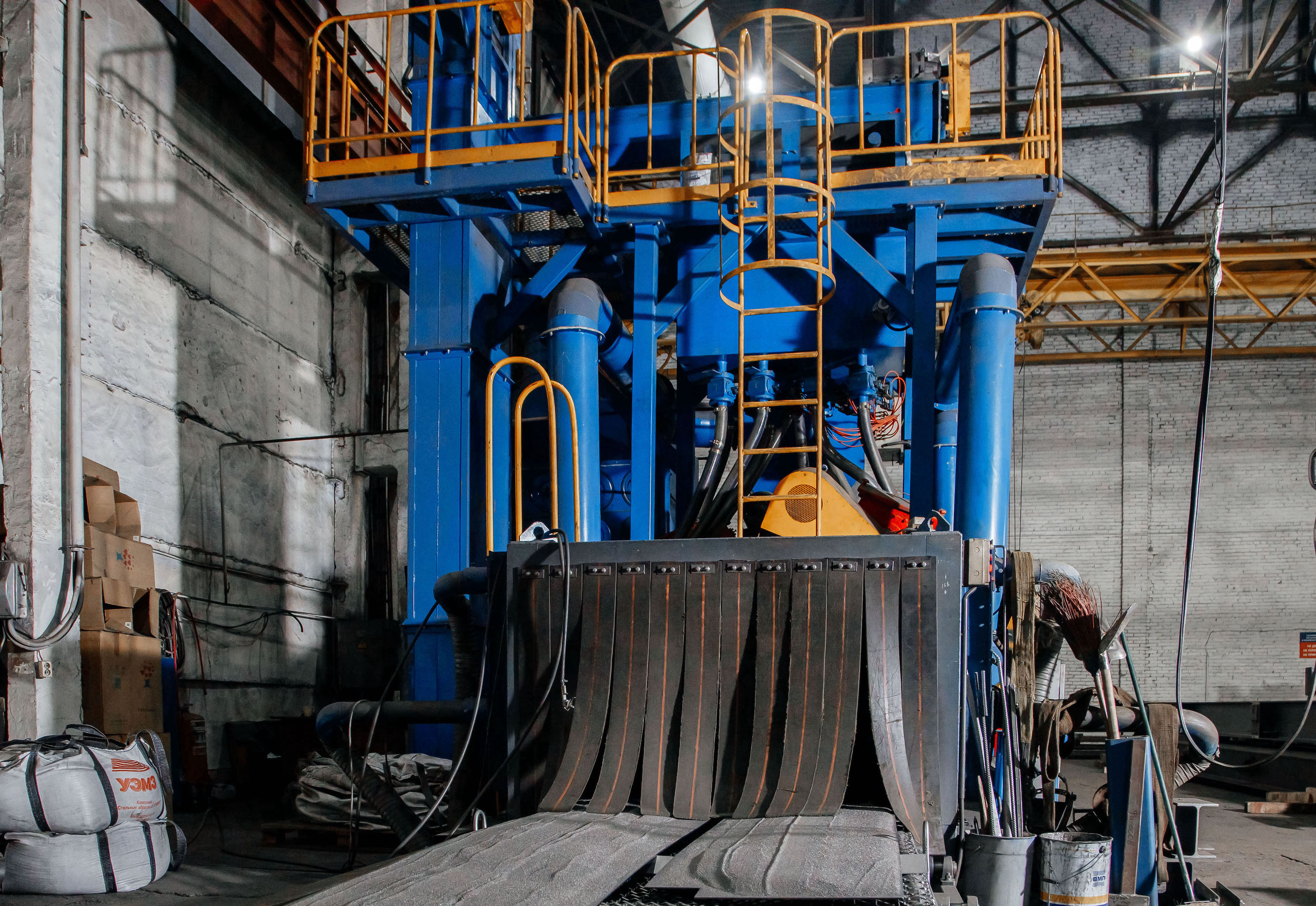 Дробеструйная камера